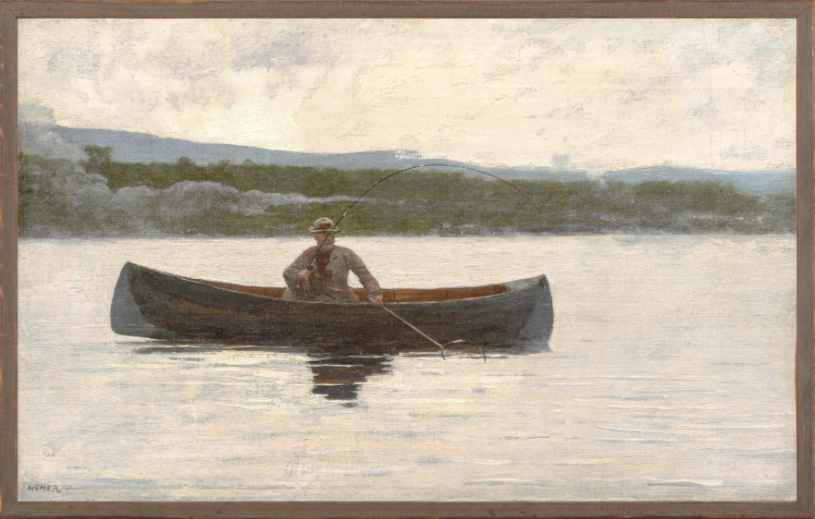 Northern Collection - Playing a Fish C. 1875