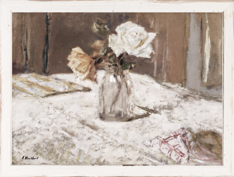 Petite Floral - Roses on the Table C. 1919
