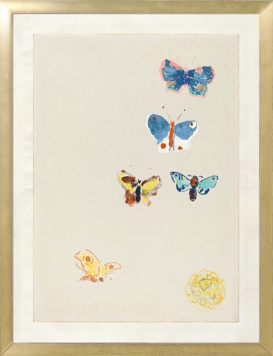 Collection Vintage - Papillon et Fleurs
