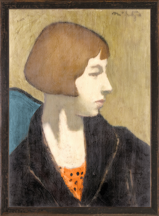 Collection Vintage - Woman in Black Jacket, 1917