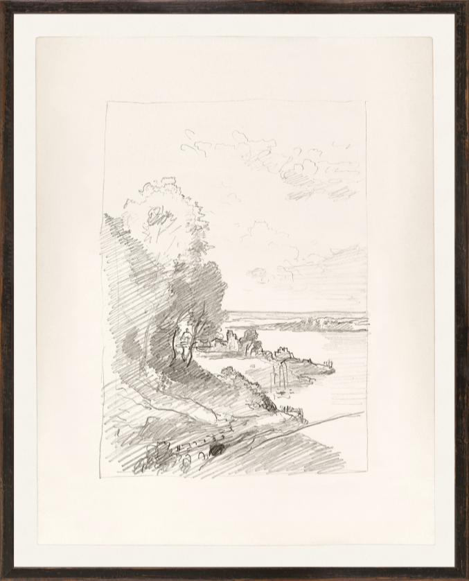 Folio Study - Harbor Town II, C. 1878