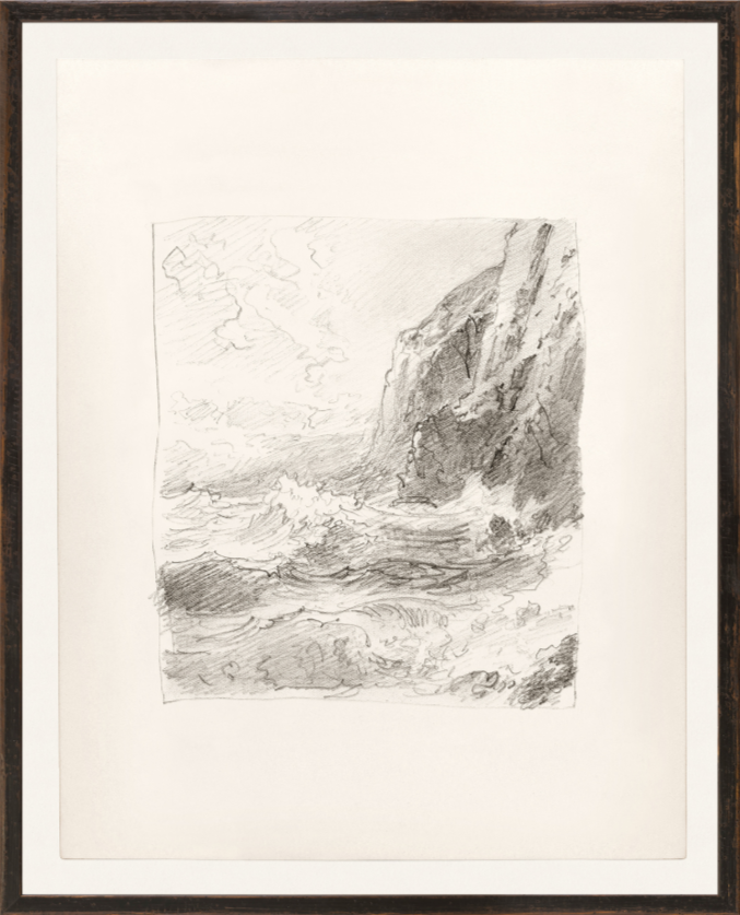 Folio Study - High Cliff I, C. 1878