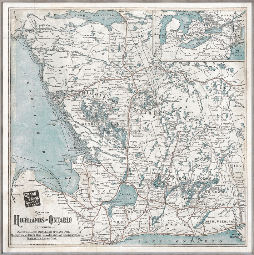 Map - Highlands of Ontario