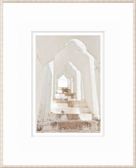 Masonry - White Pagoda, Myanmar