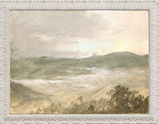 Petite Scapes - Church - Landscape C. 1865