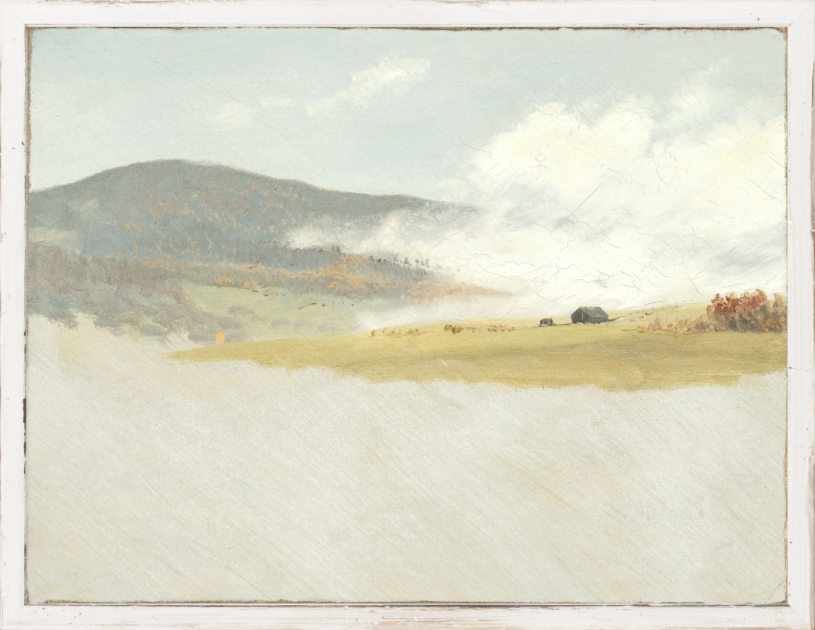 Petite Scapes - Hilly Landscape C. 1865-75